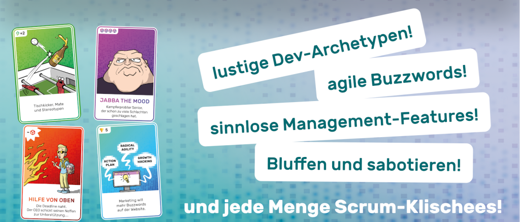 lustige Dev-Archetypen agile Buzzwords sinnlose Management-Features